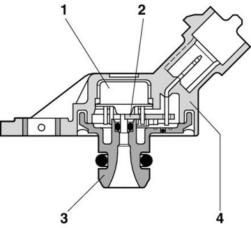 BOSCH 0 261 230 110 Czujnik, ciśnienie paliwa