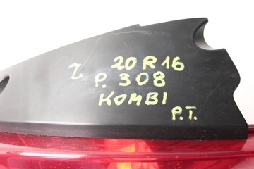 фото thumb №7, Peugeot 308 sw универсал i t7 07r- лампа правая задняя правые зад