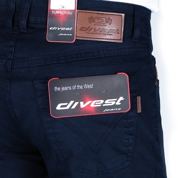 SPODNIE MĘSKIE JEANSOWE DIVEST W55 L33 W138-140 cm