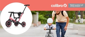 Трехколесный велосипед TREMIX UP 6в1 25 кг с толкателем