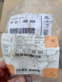 Замок капот mini cooper f56 f55 f54 правий 7300570, 7300569 в Україні, фото thumb