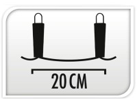 Садовые светильники GIRLANDA 10 LED с батарейками BEige