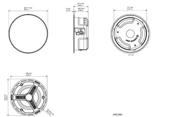Внешний динамик Monitor Audio AWC265