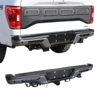 фото thumb №1, Бампер задний + освещение led - raptor стиль ford f-150 f150 2021-2023