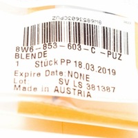 фото thumb №14, Кришка хромована чорна do audi a5 s5 f5 2017 оригінальний 8w6853603cpuz