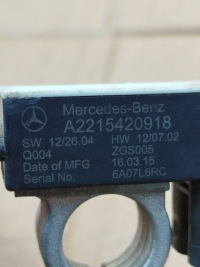 фото thumb №5, Mercedes-benz s w222 2016 мінус / клема / трубка  акумулятора