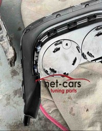 фото thumb №9, Диффузор спойлер audi a6 c8 18- wz rs6 pod бампер s line s6 чёрный tdi tfsi