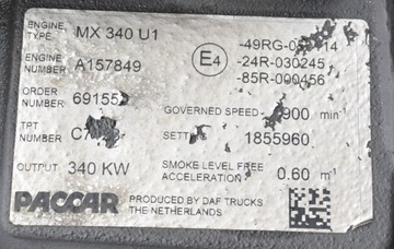 фото thumb №9, Двигатель комплектный daf ate 410 460 km евро 5 105