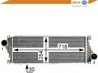 Behr-hella интеркулер mercedes vw cdi tdi sprinte Оригинал, фото thumb