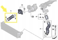 Шланг turbo труба bmw x5 x6 f15 f16 1161-7823236 Ціна, фото thumb