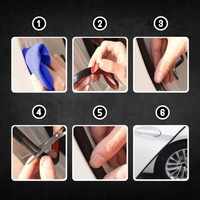 фото thumb №7, Прокладка do двері czarna samoprzylepna 14x15 mm 5 m