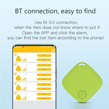 Мини-умный беспроводной Bluetooth-трекер для домашних животных и детский ключ