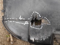 фото thumb №5, Подкрылок правый перед renault trafic iii sp7477