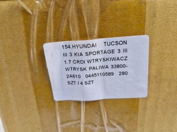 фото thumb №6, Hyundai tucson 3 iii kia sportage 4 iv 1.7 crdi инжектор форсунка топлива