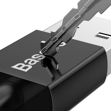 ПРОЧНЫЙ БЫСТРЫЙ УНИВЕРСАЛЬНЫЙ КАБЕЛЬ USB-MICRO USB BASEUS 2A, 2M, 200CM