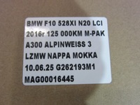 фото thumb №15, Bmw 5 f10 стійки захисні накладки козирки елементи стеля чорної 51168052676