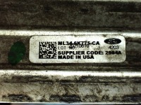 Радиатор воздуха интеркулер ford f150 3.5 2.7 2021- Недорого, фото thumb