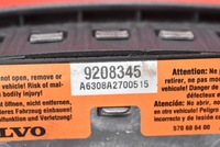 фото thumb №8, Подушка безопасности подушка воздушная водителя 9208345 volvo s60 1 i 00-04
