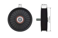 фото thumb №1, Ролик ремень многоручейковый chevrolet aveo, kalos, lacetti, nubira 1.4-1.8