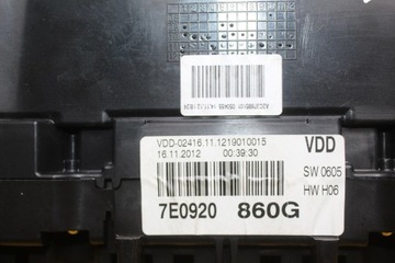 фото thumb №10, Спідометр  манометр vw transporter t5 fl 2.0 tdi 7e0920860g