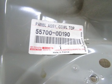 фото thumb №6, Панель під лобовим склом металевий toyota 55700-0d190