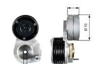 фото thumb №2, Натяжитель ремень многоручьевая daf cf 85 xf 105 mx2