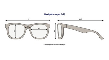 Okulary dla dzieci BABIATORS Polarized 0-2 The Daydreamer