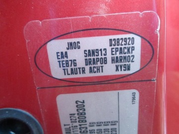 фото thumb №12, Капот крышка двигателя renault scenic ii 03-09r 7-легковой teb76