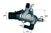 фото thumb №1, Mahle термостат alfa romeo 147 1.6 16v t.spark 93