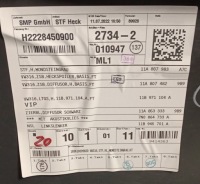 фото thumb №11, Vw id4 id.4 бампер задняя задний 4 pdc la7c