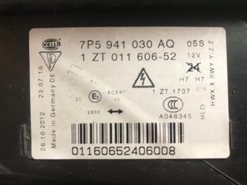 фото thumb №7, Porsche cayenne 7p лампа перед фара ксенон led правий лівий комплект eu