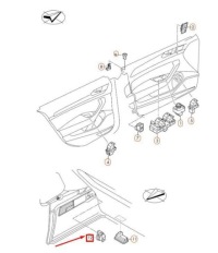 фото thumb №6, Вимикач do електричний фаркоп буксирувальний vw passat b8.