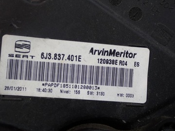 фото thumb №5, Seat ibiza iv 6j hb 3d 08-12 подъемник стекла левый 6r0959801n 6j3837401e