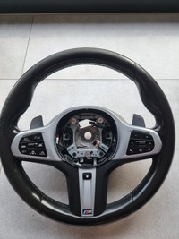 фото thumb №8, Bmw x5 g05 g06 g30 g31 2019r руль м-пакет asysteny лепестки с подогревом