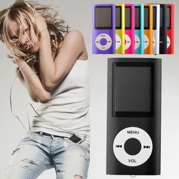 Odtwarzacz MP4 T838 8GB radio głośnik MP3 czarny