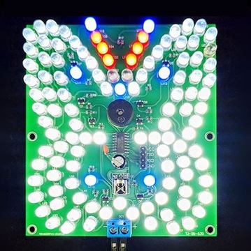 Mega Motyl 116 LED SMD чип с дистанционным управлением Набор для самостоятельного изготовления
