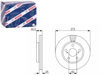 фото thumb №1, Тормозные диски тормозные 2szt. перед toyota noah voxy prius plus rav 4 iii