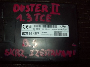 фото thumb №11, Компьютер набор стартовый duster ii dacia 1.3 tce механическая коробка передач замок зажигания спидометр