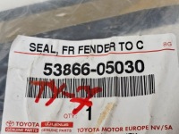фото thumb №9, Toyota avensis t27 завершення крила перед праве 53866-05030 нове oem номер