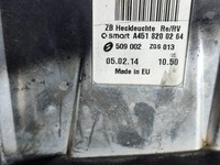 фото thumb №8, Smart fortwo ii 2008 задняя сторона правая лампа задняя