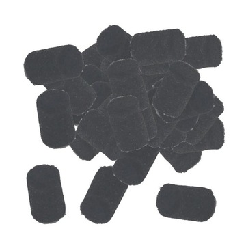Części naprawcze filcu saksofonowego do saksofonu sopranowego altowego tenorowego Black_40pcs
