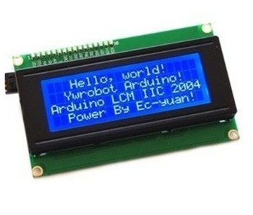 ЖК-дисплей 2004 г. 4*20 I2C синий HD44780 ARDUINO