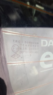 фото thumb №2, Dacia logan ii sedan 2013r стекло задняя