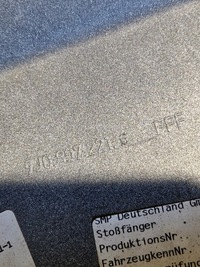 фото thumb №9, Бампер porsche taycan перед переднее 9j1807221g