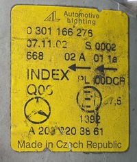 фото thumb №8, Лампа правая перед ксенон mercedes w203 a2038203861