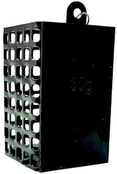 Квадратная корзина для приманки с дном, 120 г.
