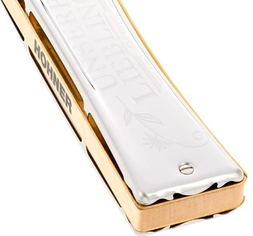 Unsere Lieblinge 6195/32 G Octave Harmonica G-Dur 32 Hohner Channels