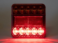 фото thumb №13, 2x лампа задняя прицепы комбинированная led диодный универсальный магнит пара