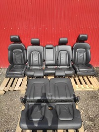 фото thumb №1, Audi q7 4l салон сидіння сидіння s-line заднє сидіння 3 ряд обшивки комплект 7 шкіра