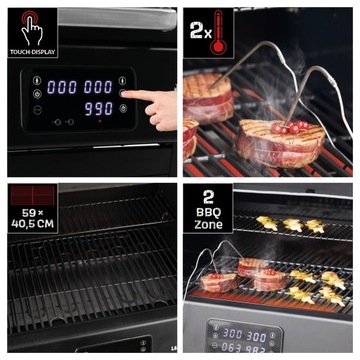ЭЛЕКТРИЧЕСКИЙ САДОВЫЙ ГРИЛЬ LANDMANN E-GRILL 3,2 кВт ЧЕРНЫЙ ЧУГУННЫЙ ГРИЛЬ!!!